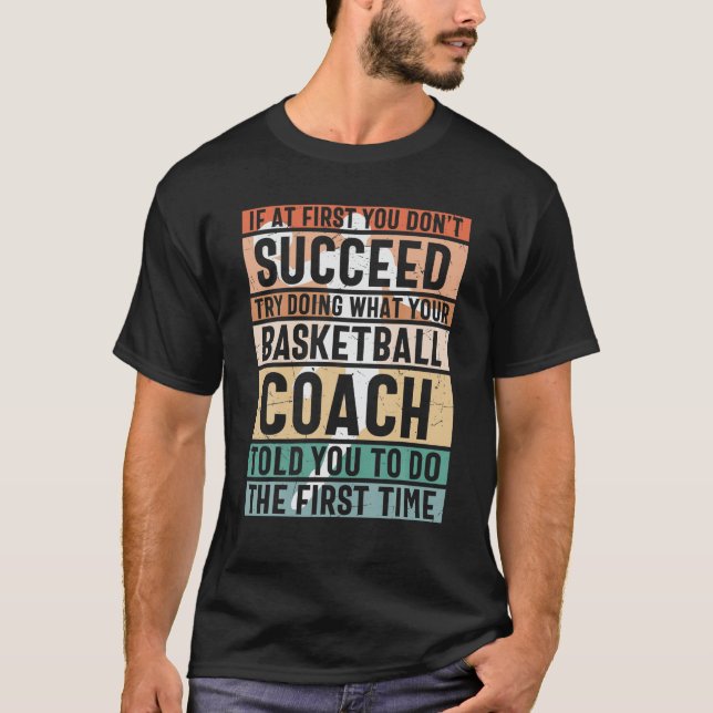 Funny Basketball T Shirt Quote Sayings Graphic Plu (Front)