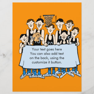 Funny Basketball team event Flyer