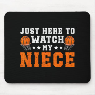 Funny Basketball Uncle Of A Basketball Player Uncl Mouse Mat