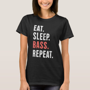 Funny Bass Fish Freshwater Fishing & Bass Fishing T-Shirt