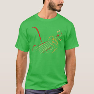 Funny Bassist Playing Bass Guitar Player Musician T-Shirt