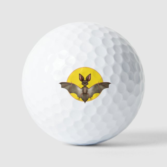 Funny Bat Golf Balls (Front)