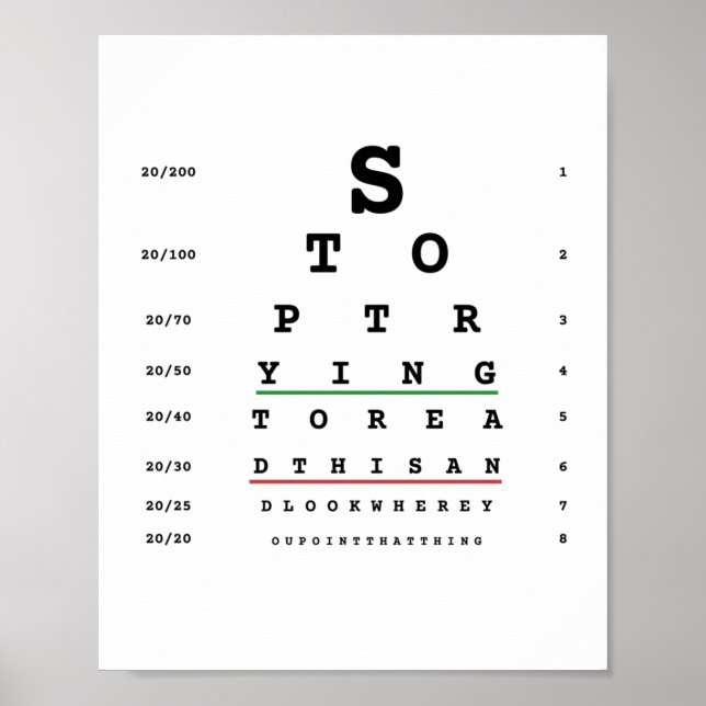 Funny bathroom poster (Front)