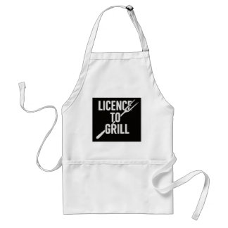 Funny BBQ Apron – Licence to Grill 
