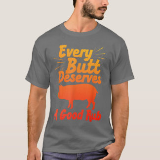 Funny BBQ Art for Men Women Grilling Meat Smoking T-Shirt