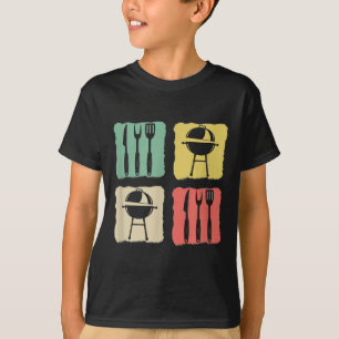 Funny Bbq Barbecue Grill Grilling Joke Smoking Mea T-Shirt