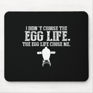 Funny Bbq Big Egg Smoker Accessories T Shirts Back Mouse Mat