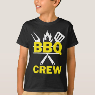 Funny BBQ CREW Grill Chef Cook Squad Cooking T-Shirt