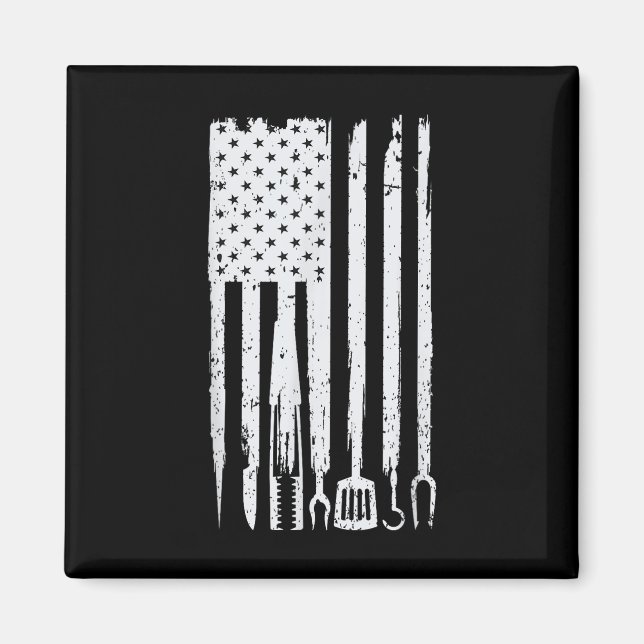 Funny Bbq Design! For Fans Of Smoking, Grilling An Magnet