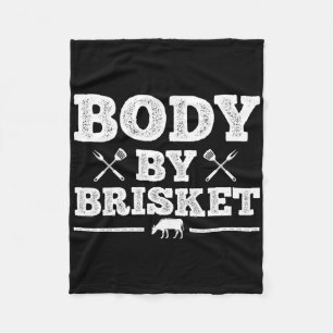 Funny Bbq Design For Men Women Bbq Smoking Rbecue Fleece Blanket