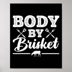Funny Bbq Design For Men Women Bbq Smoking Rbecue Poster
