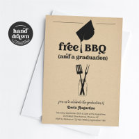Funny BBQ Graduation Party