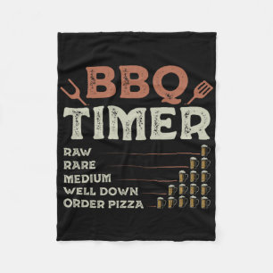 Funny Bbq Grill Chef Grilling Master Rbecue Lover  Fleece Blanket