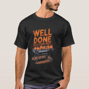 Funny BBQ Grill Design for Meat Smoker Meat Smokin T-Shirt