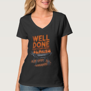 Funny BBQ Grill Design for Meat Smoker Meat Smokin T-Shirt
