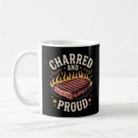 Funny BBQ Grill Master Charred Proud