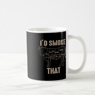 Funny Bbq Grilling Quote Cow Coffee Mug