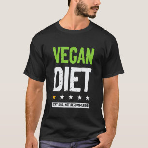 Funny BBQ Meat Lover Steak Grill Real Men Vegan Di T-Shirt