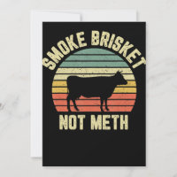 Funny Bbq  Smoke Brisket Not Novelty Grilling