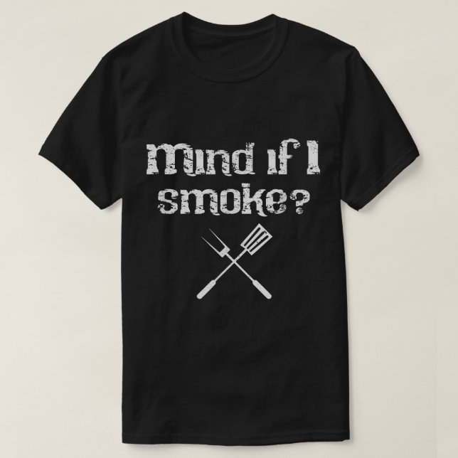 Funny BBQ Smoker Accessory Pitmaster Grill Gift fo T-Shirt (Design Front)