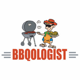 Funny BBQ Standing Photo Sculpture