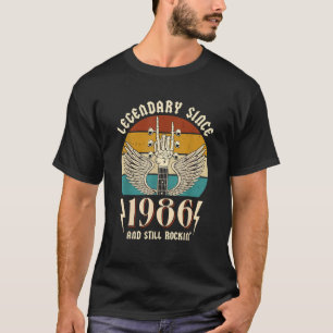Funny Bday Limited Edition Gifts Born in 1986 Made T-Shirt