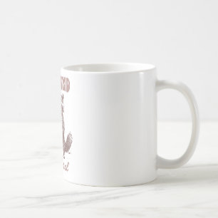 Funny Be Kind Of Feral Racoon Sarcastic Ironic Men Coffee Mug