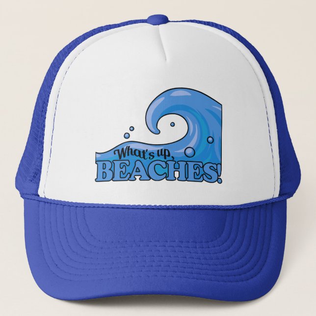 Funny Beach Wave hat (Front)