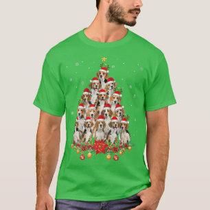 Funny Beagle Christmas Tree s Beagle Ornament Deco T-Shirt