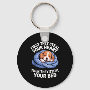 Funny Beagle Design For Men Women Hound Beagle Dog Key Ring