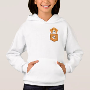Funny Beagle Dog In The Pocket 