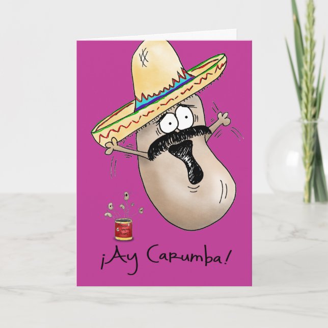 Funny Bean Have a Blast Happy Birthday Card (Front)