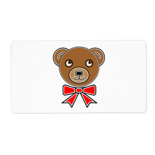 Funny bear face