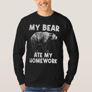 Funny Bear For Kids Boys Polar Bears Panda Sun For T-Shirt