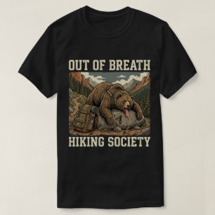 Funny Bear Hiking outdoor adventure T-Shirt