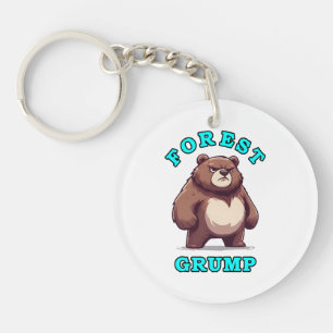 Funny Bear Key Ring