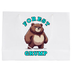 Funny Bear Large Gift Bag