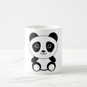 Funny bear panda bear panda animals coffee mug