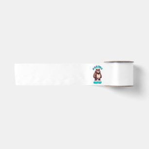 Funny Bear Satin Ribbon