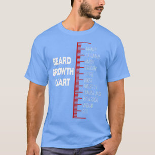 Funny Beard Chart T-Shirt