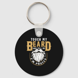 Funny Beard Quote Gift For Bearded Men Husband Or Key Ring