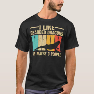 Funny Bearded Dragon Pogona Reptile Lover Men Wome T-Shirt
