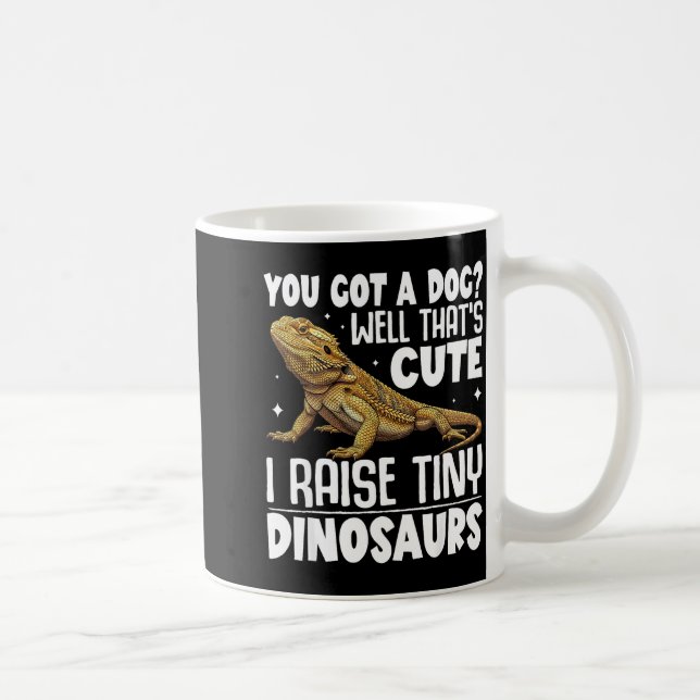 Funny Bearded Dragon Shirt For Men Women Lizard Lo Coffee Mug (Right)