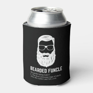 Funny Bearded Funcle long sleeve for Men Can Cooler