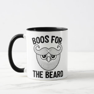 Funny Bearded Halloween Mug