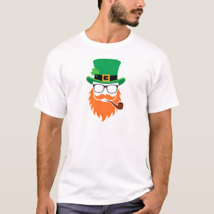 Funny Bearded Leprechaun St Patricks Day T-Shirt