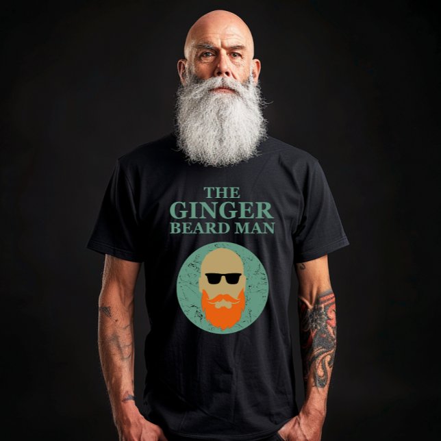 Funny bearded quotes ginger beard man T-Shirt (Creator Uploaded)