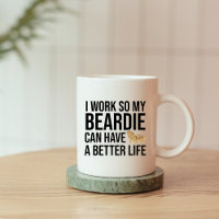 Funny Beardie Lover Work Quote