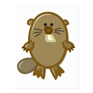 Funny Beaver Postcards | Zazzle.co.uk