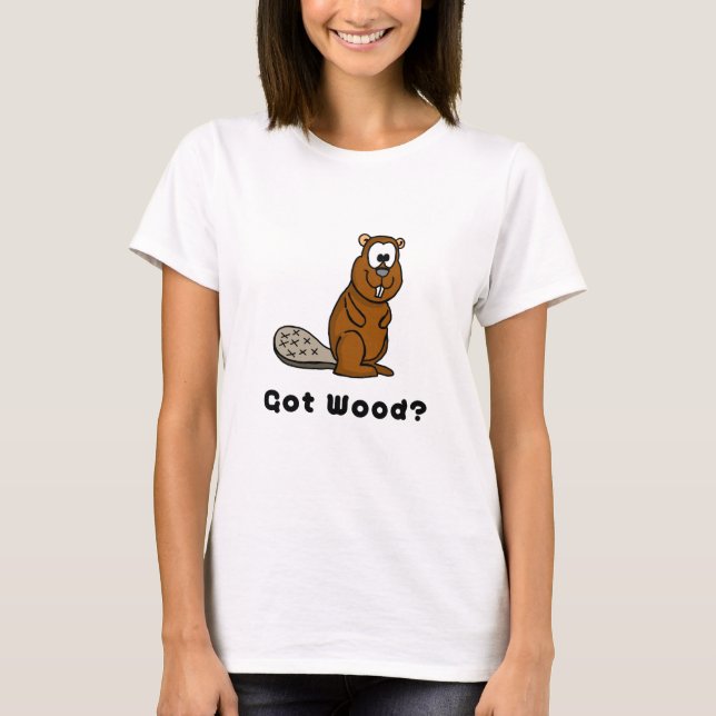 Funny Beaver T-Shirt (Front)